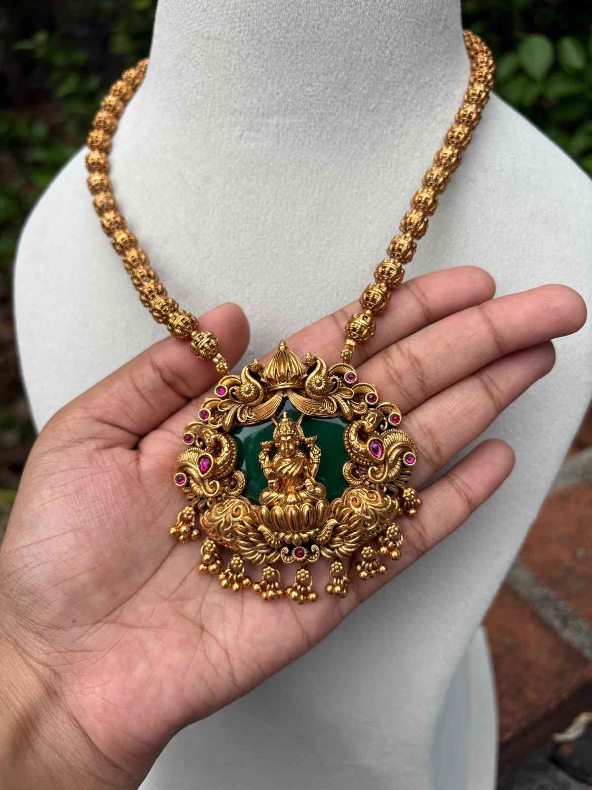 H0077 Lakshmi Middle Length Haram