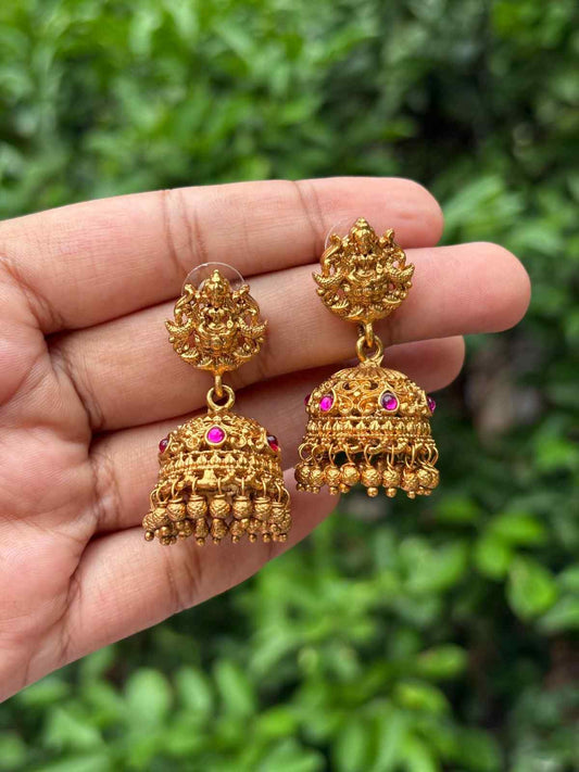 H0082 Lakshmi Middle Length enamel Haram