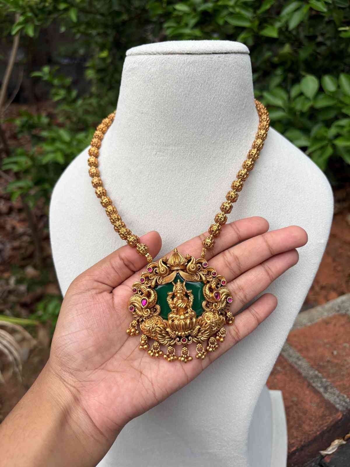 H0077 Lakshmi Middle Length Haram