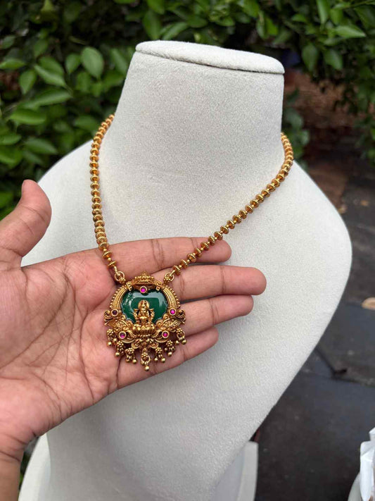 H0080 Lakshmi Middle Length enamel Haram