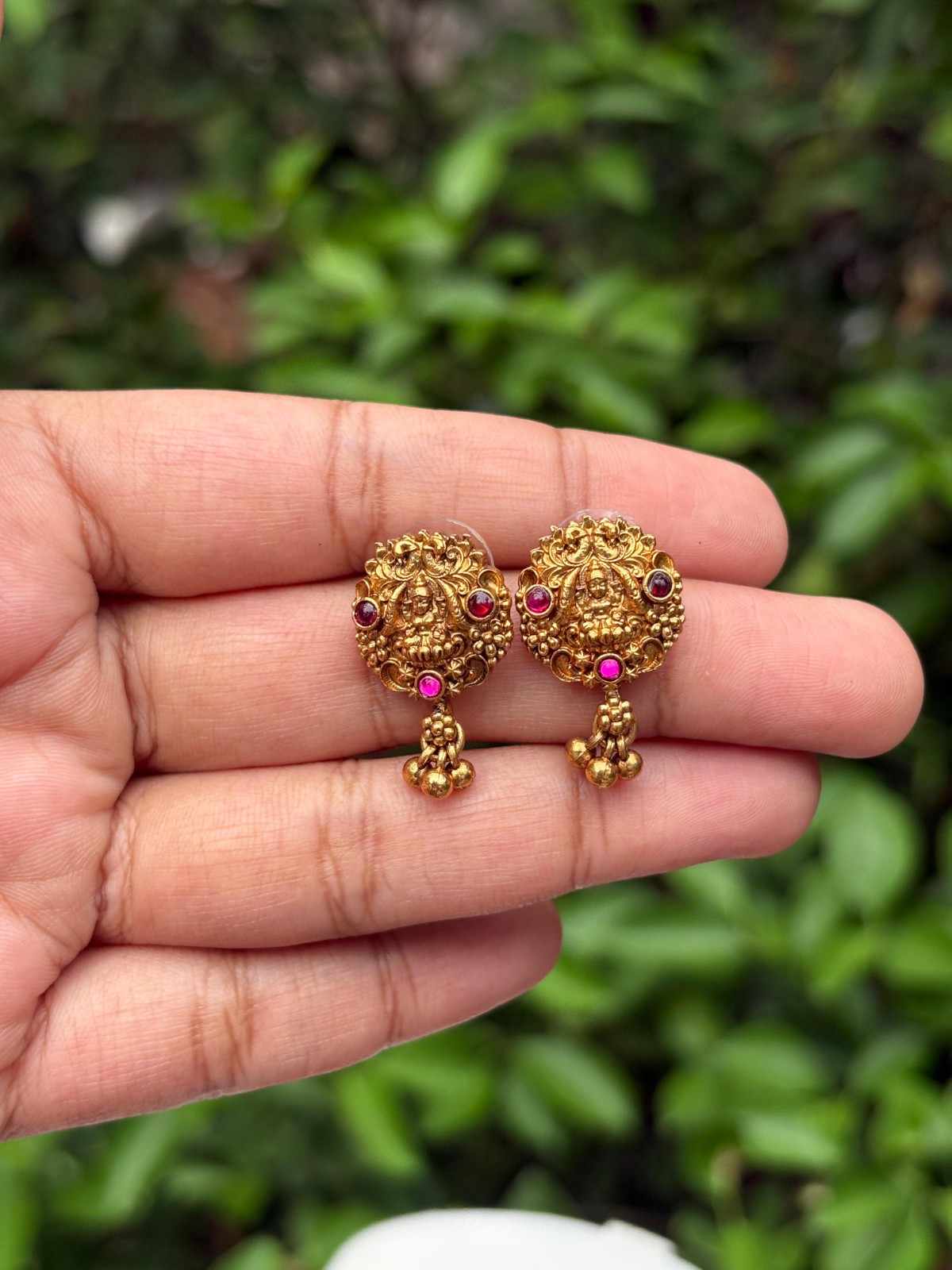 H0080 Lakshmi Middle Length enamel Haram