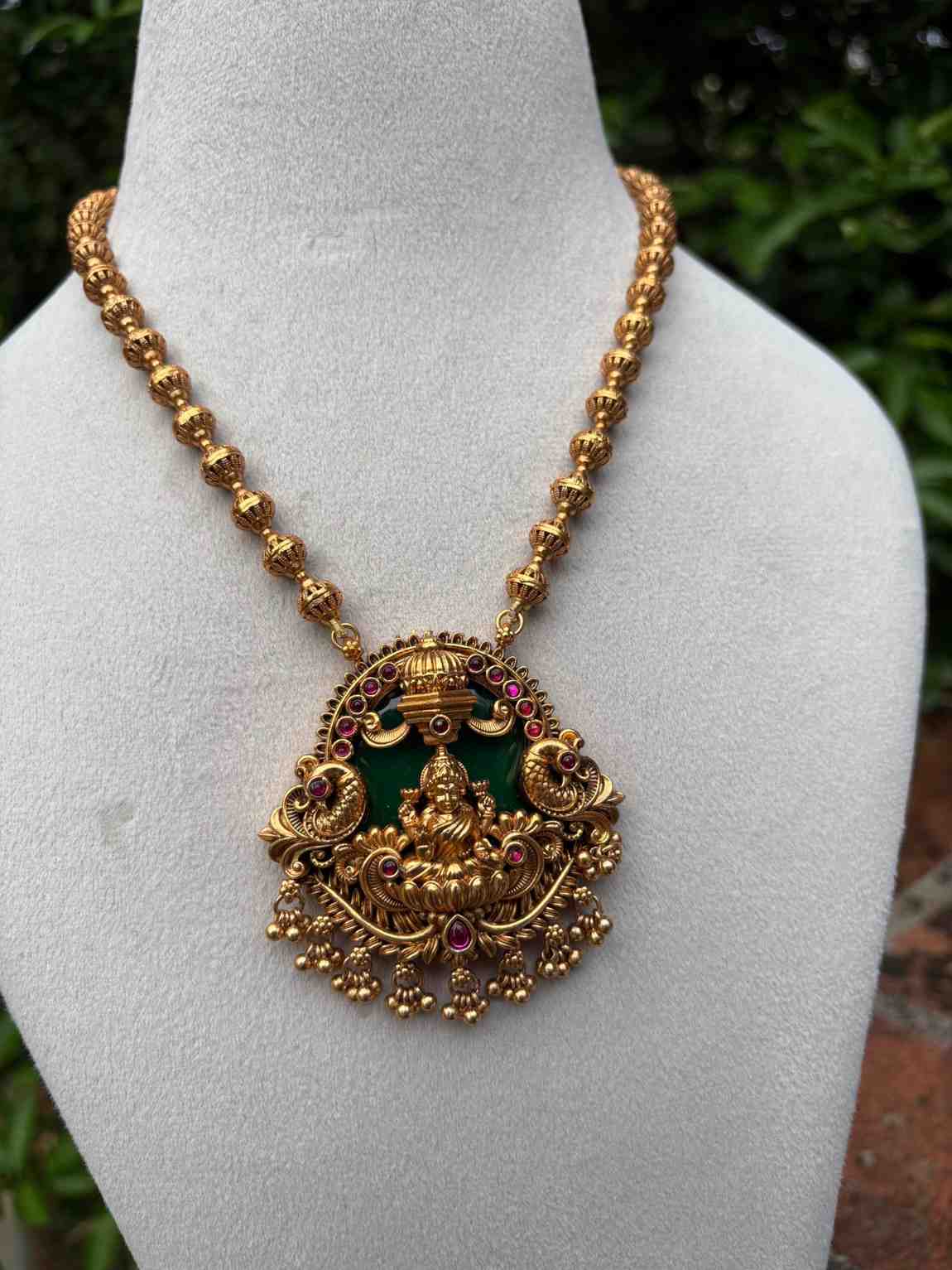 H0079 Lakshmi Middle Length enamel Haram