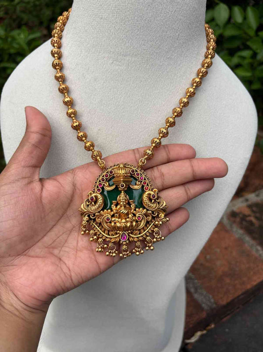 H0079 Lakshmi Middle Length enamel Haram