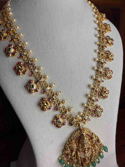 H0062 Premium Quality Brass Base Metel Balaji Grand Haram 34 inches