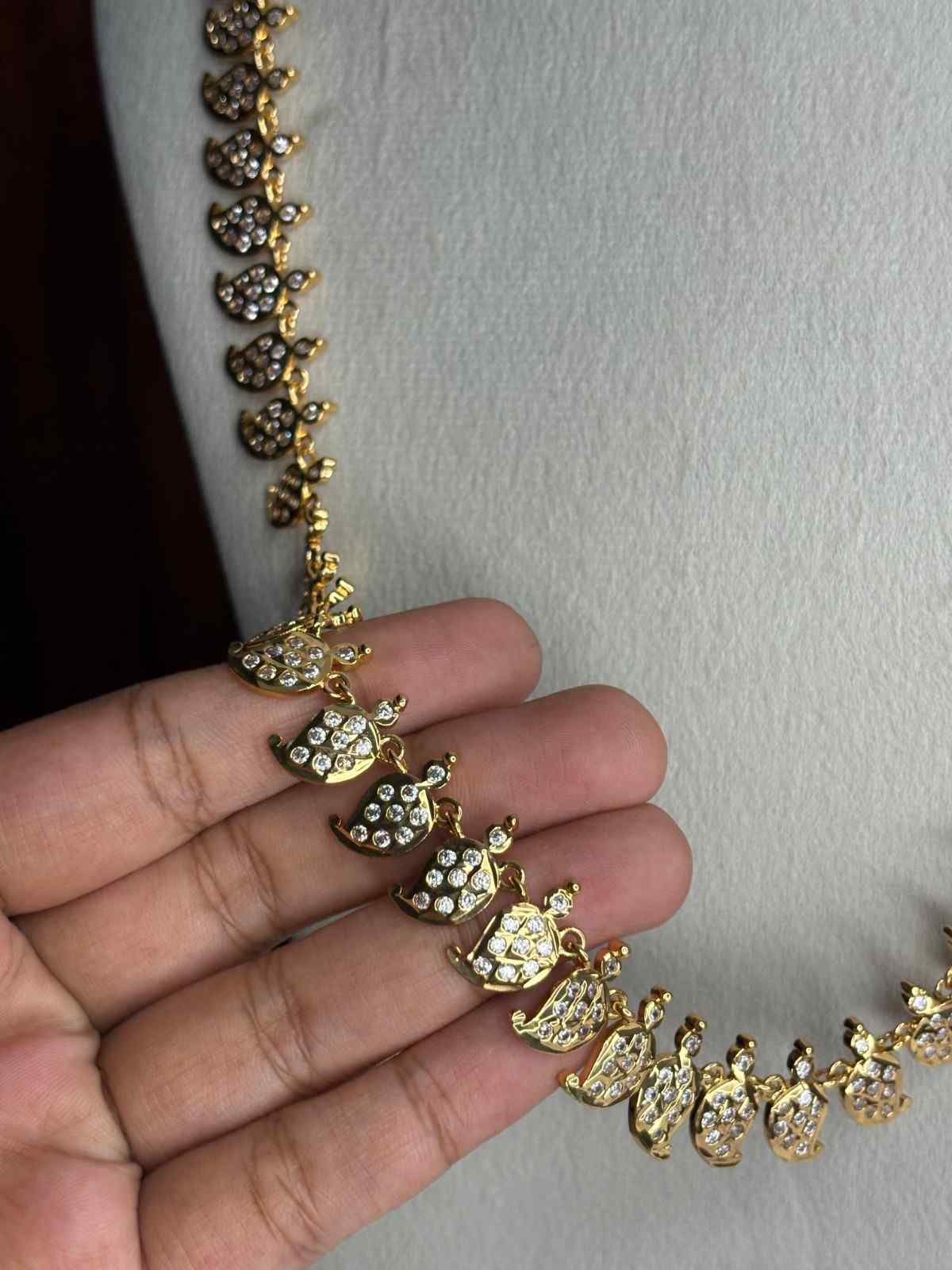 H0081 Traditional Microgold Mango motif Haram