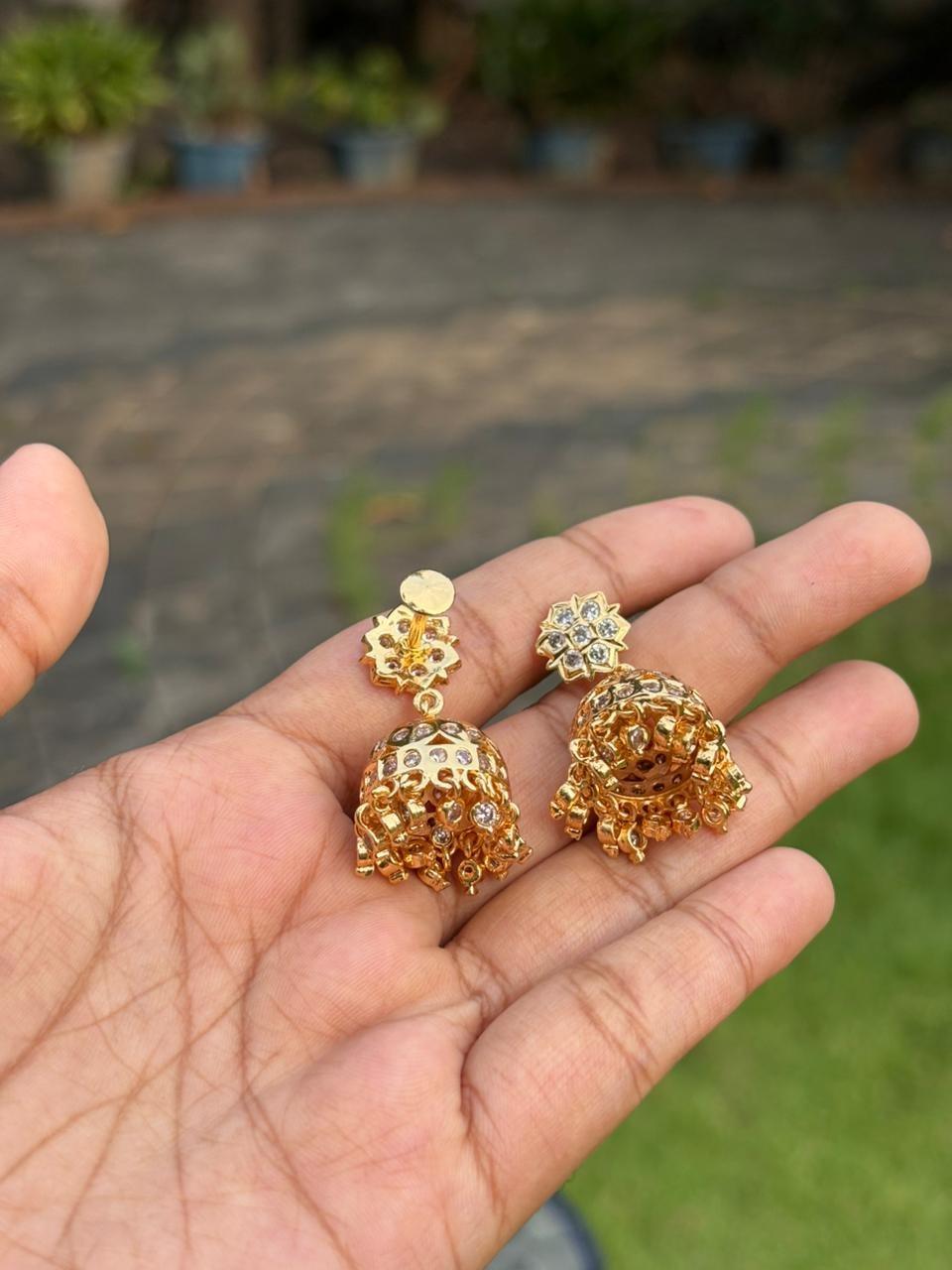J0140 Micro Polish Traditional Jhumka