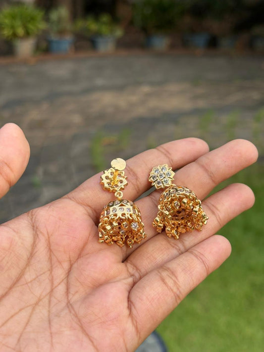 J0140 Micro Polish Traditional Jhumka