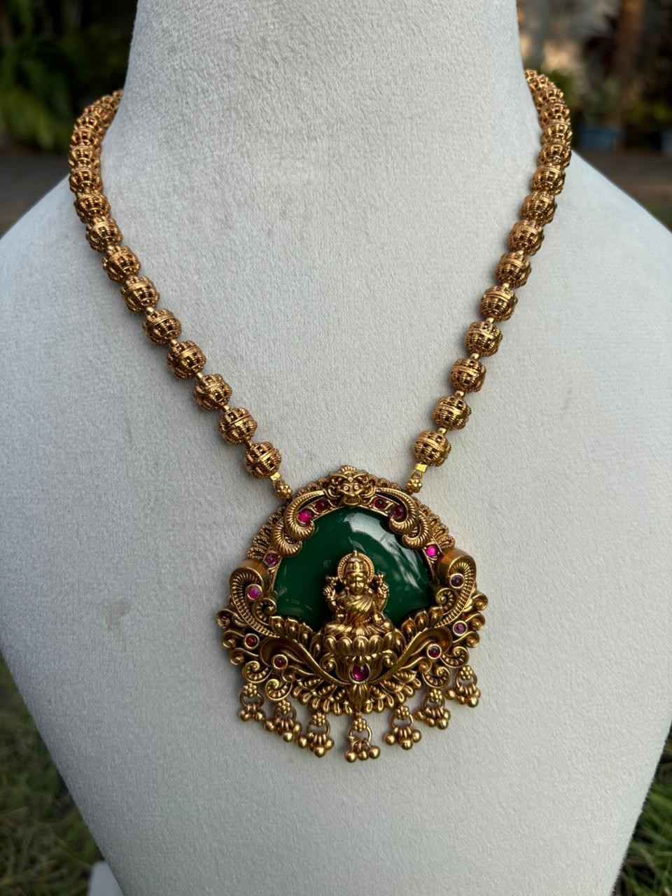 H0082 Lakshmi Middle Length enamel Haram
