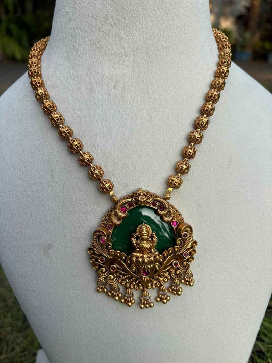H0082 Lakshmi Middle Length enamel Haram