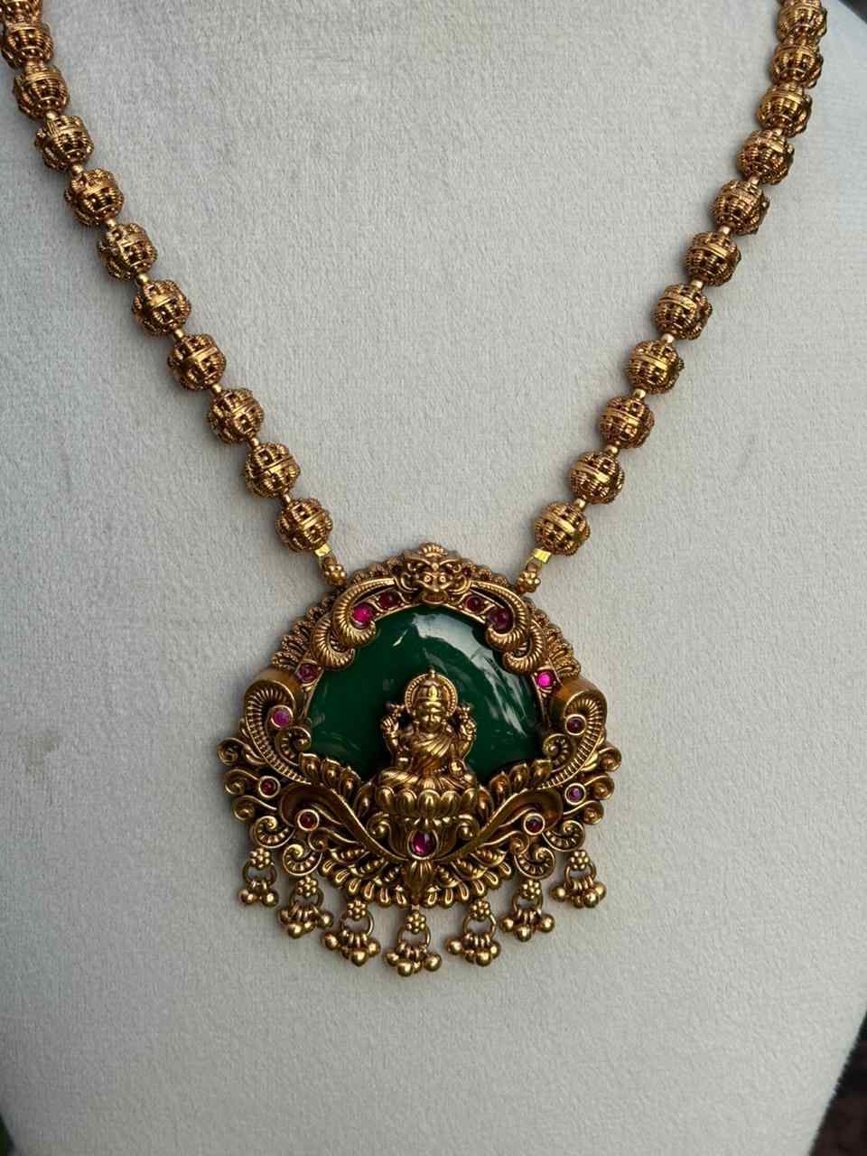 H0082 Lakshmi Middle Length enamel Haram