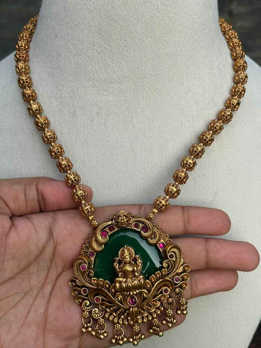 H0082 Lakshmi Middle Length enamel Haram