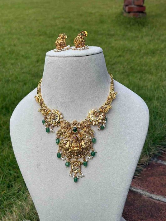 N0181 Premium Quality Lakshmi Kanti Haslie Necklace