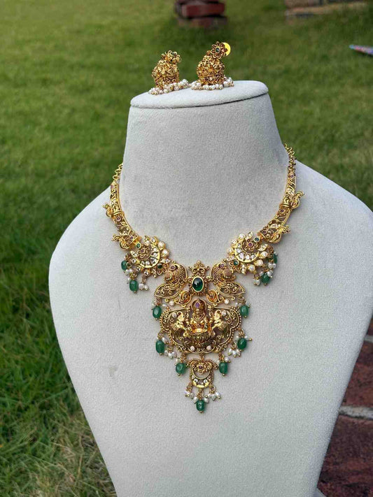 N0181 Premium Quality Lakshmi Kanti Haslie Necklace