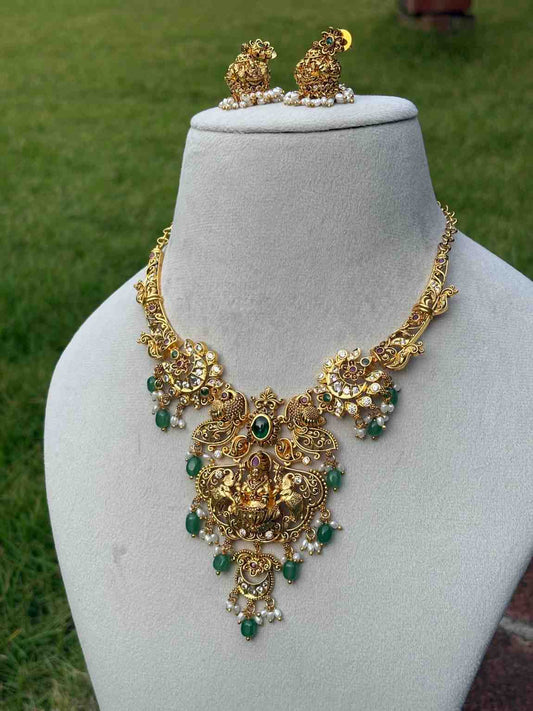N0181 Premium Quality Lakshmi Kanti Haslie Necklace