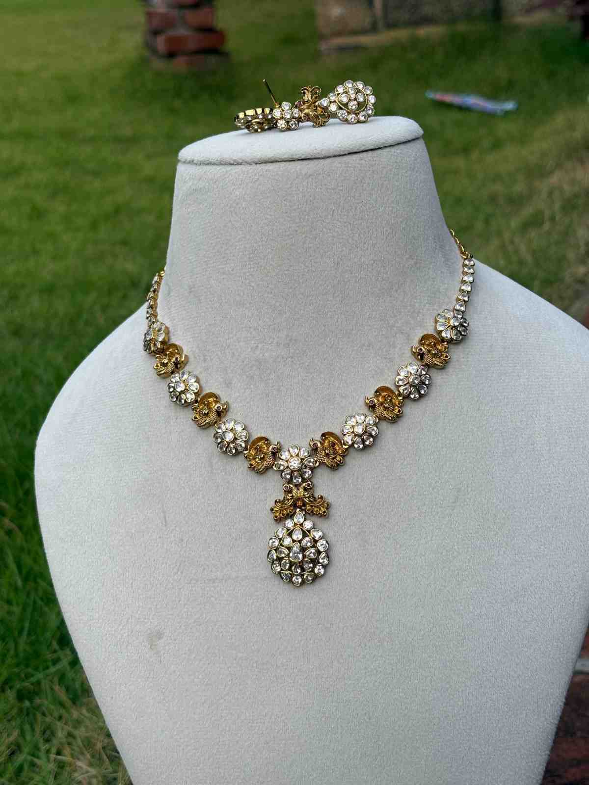 N0183 Uncut Diamond Premium necklace