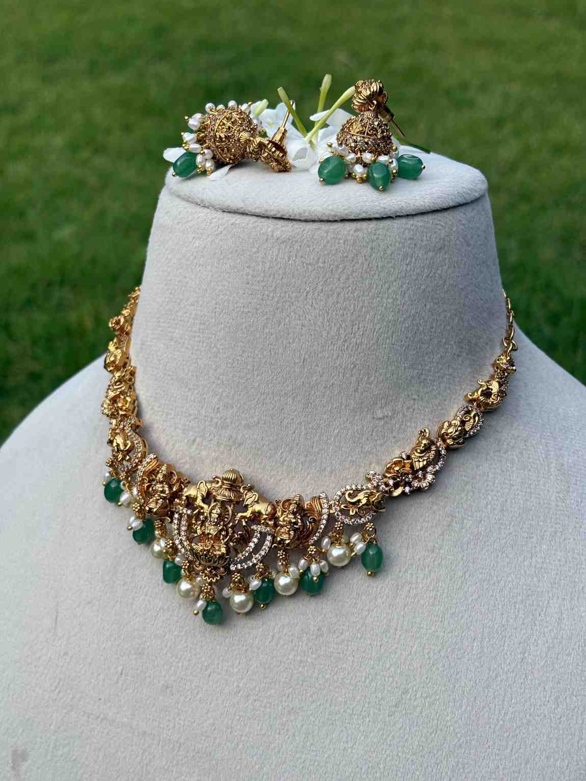 N0186 Premium Quality Lakshmi Necklace