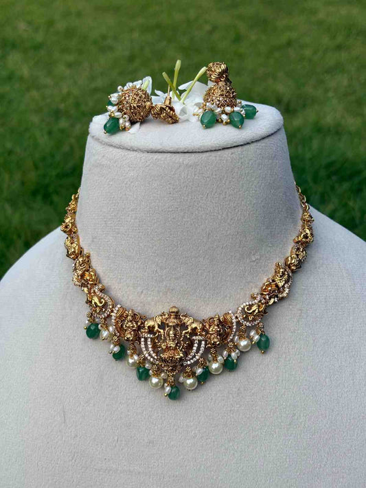 N0186 Premium Quality Lakshmi Necklace