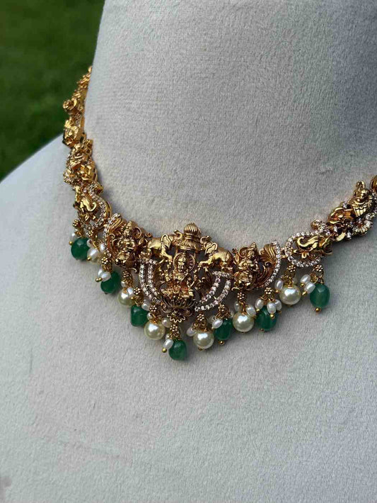 N0186 Premium Quality Lakshmi Necklace