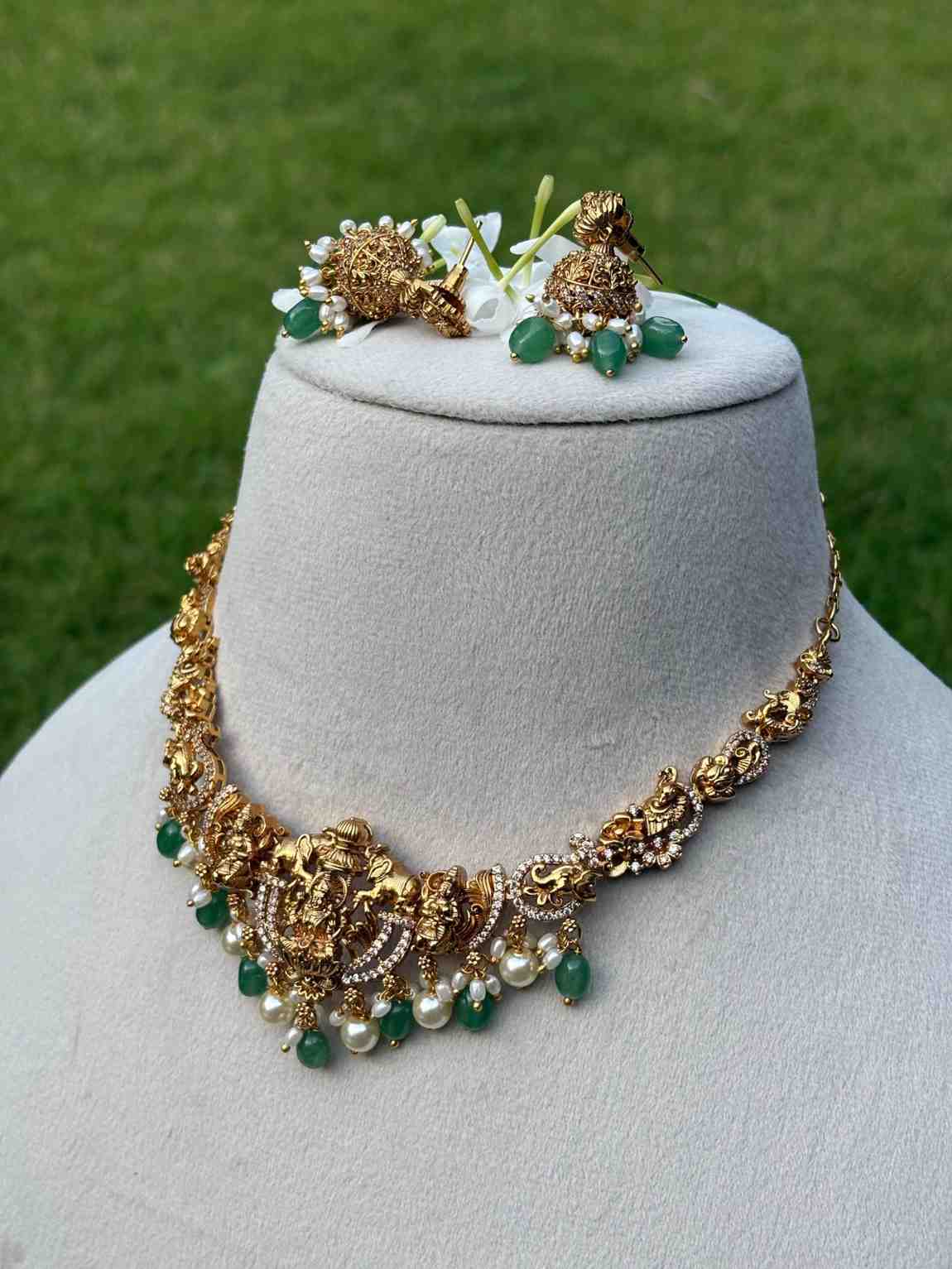 N0186 Premium Quality Lakshmi Necklace