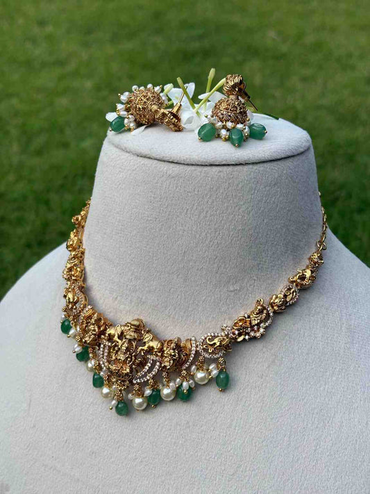 N0186 Premium Quality Lakshmi Necklace