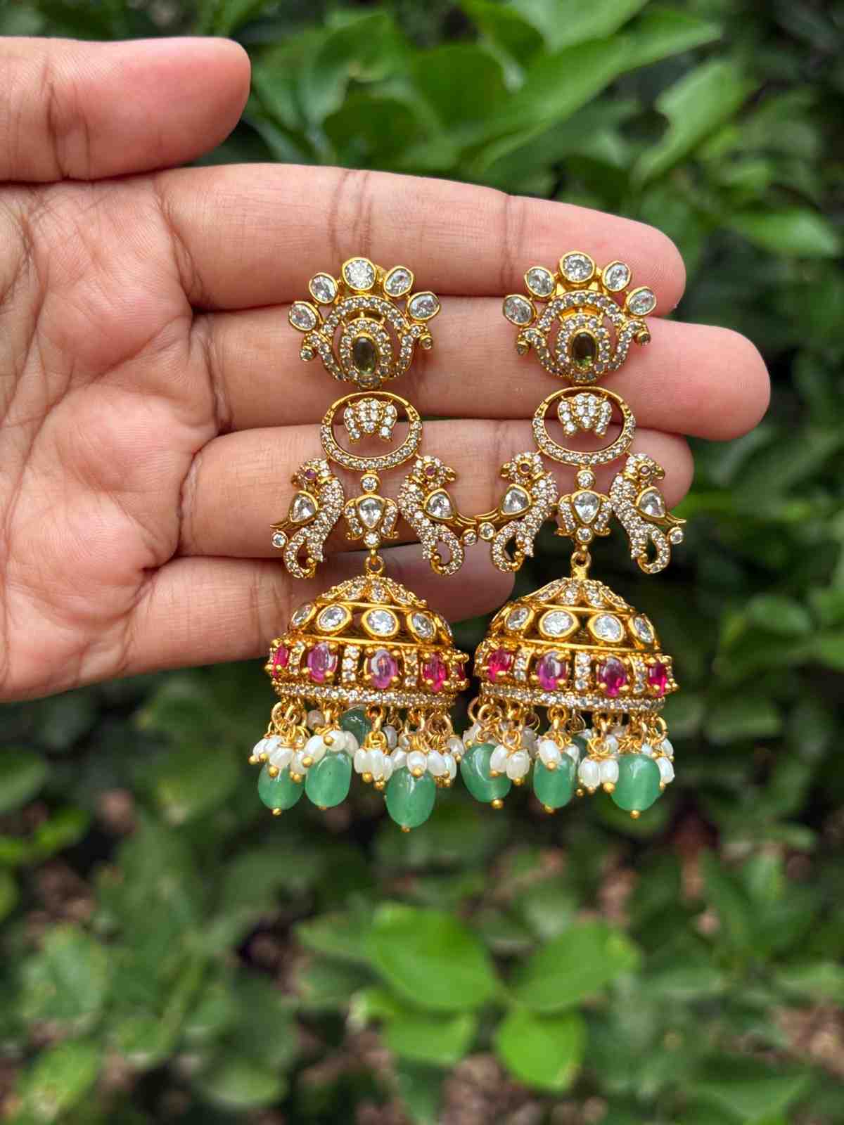 J0150 Bridal Jhumka