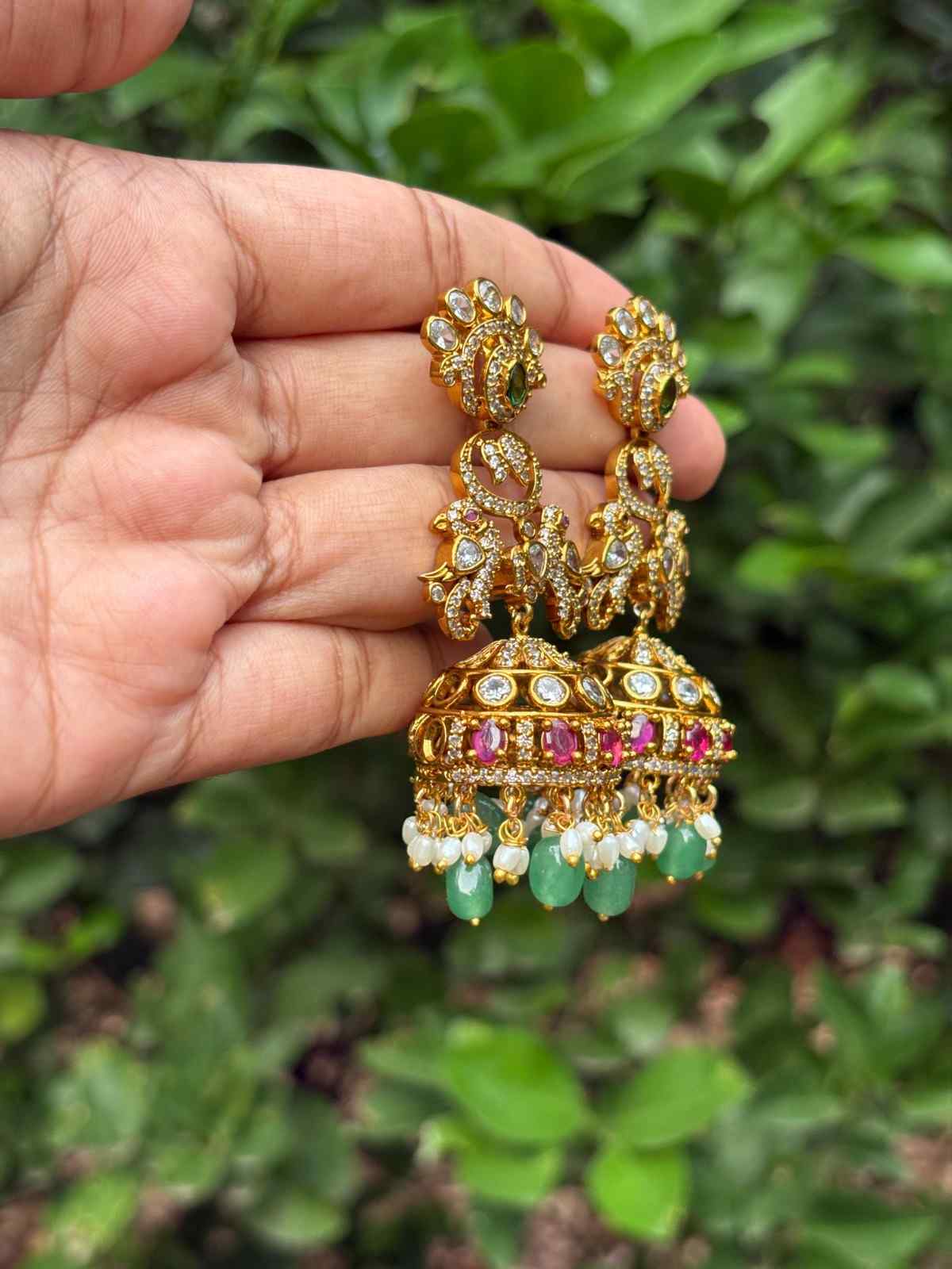 J0150 Bridal Jhumka
