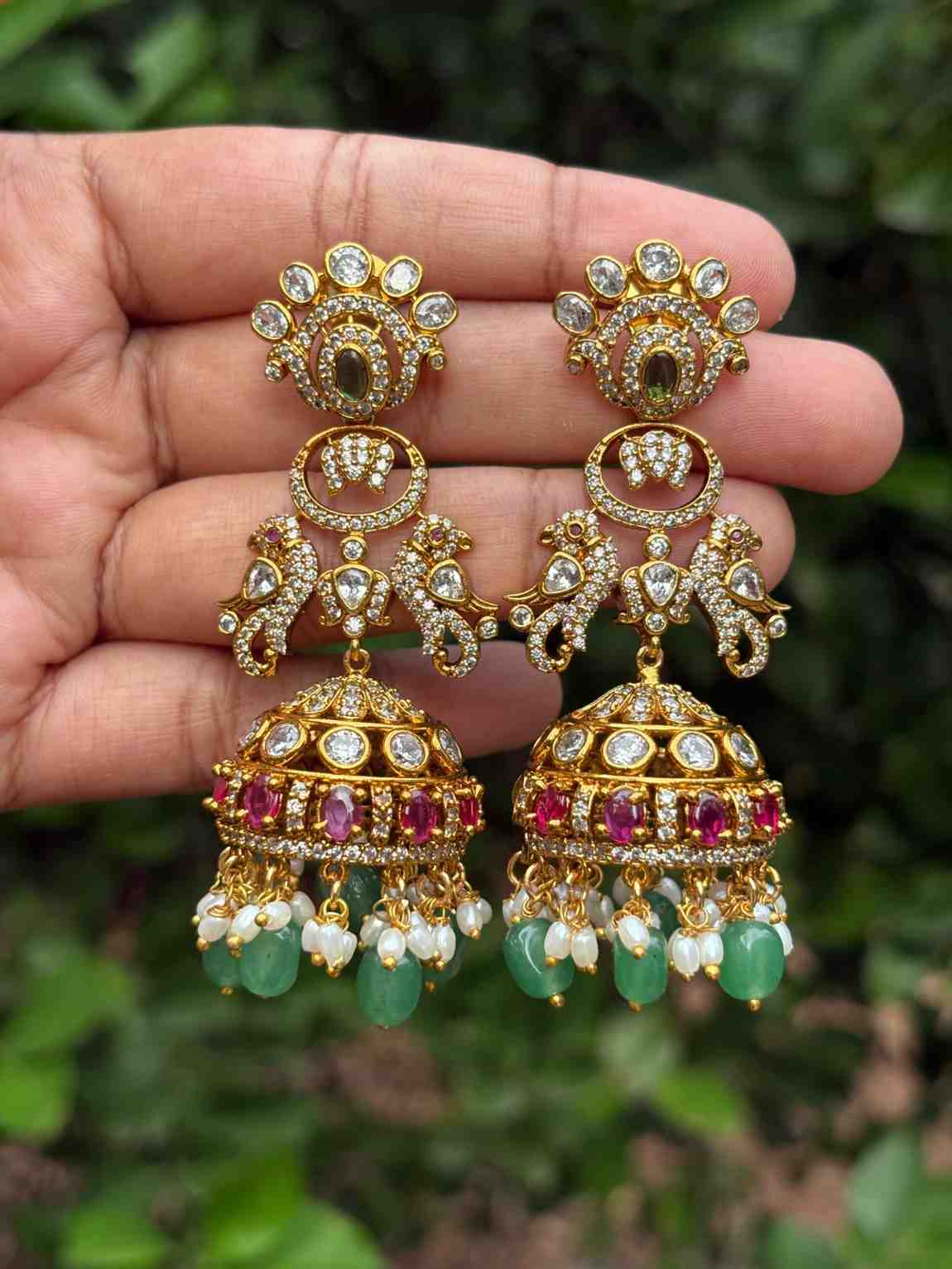J0150 Bridal Jhumka