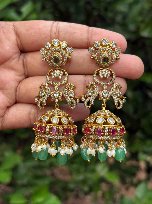 J0150 Bridal Jhumka