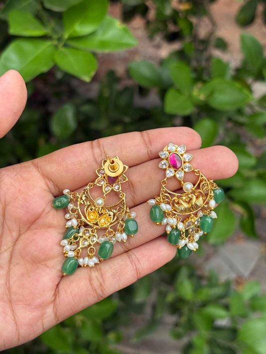 J0148  chanthbali earrings