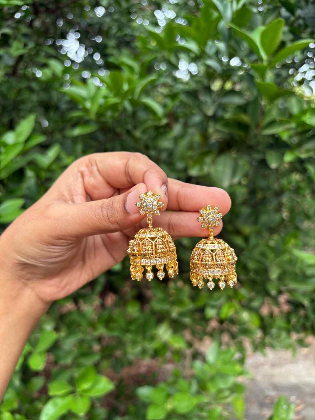 J0152 Traditional Laskhmi Jhumka