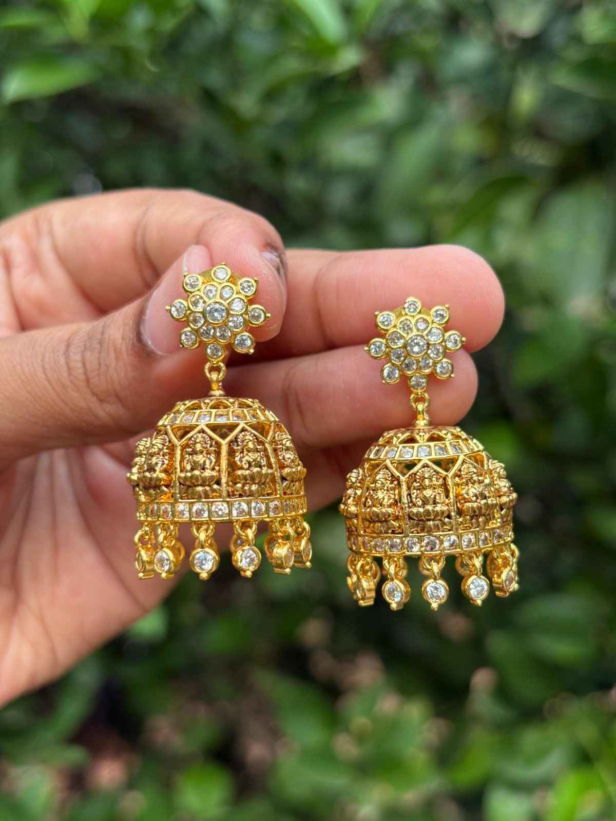 J0152 Traditional Laskhmi Jhumka
