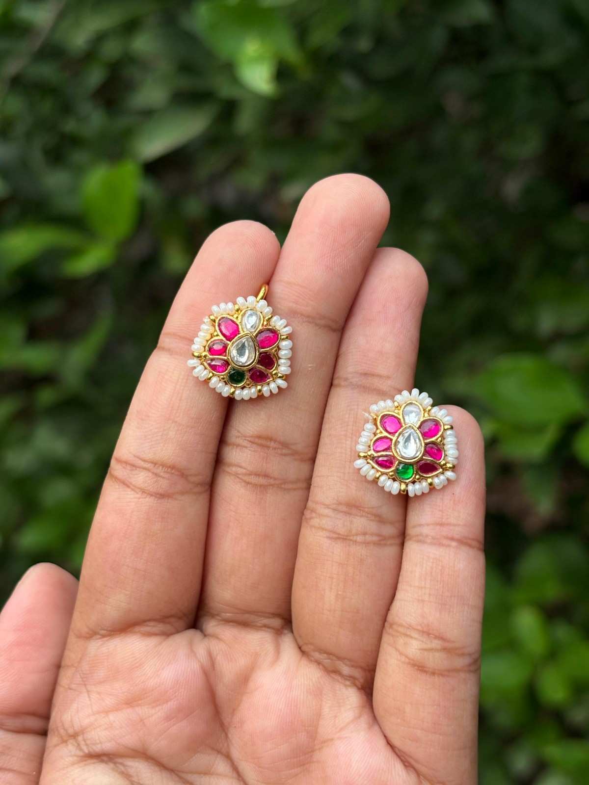 J0162 Jadau Kundan Bugadi