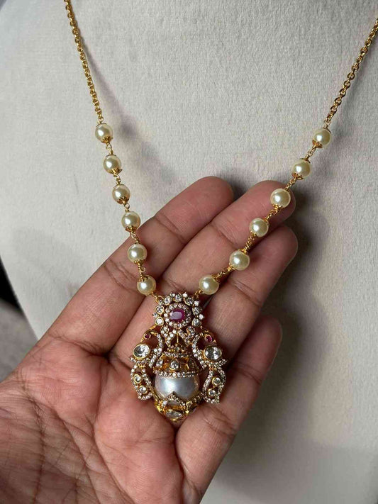 H0088 Pearl Middle length 18 inch Haram