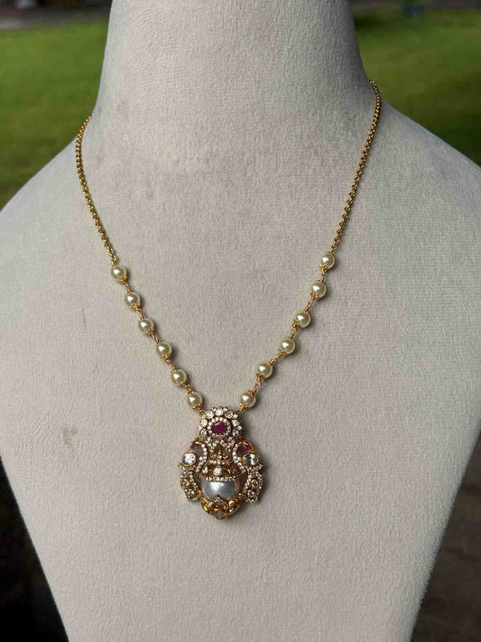 H0088 Pearl Middle length 18 inch Haram