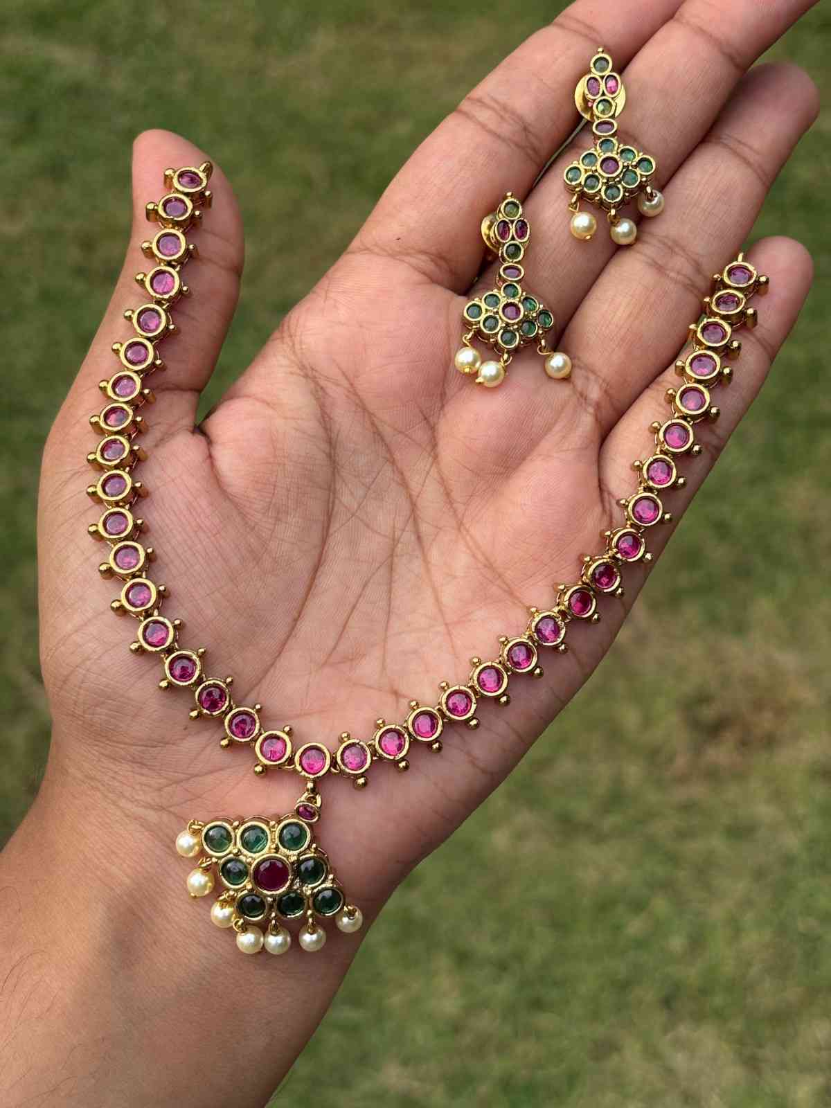 N0297 Premium Traditional Kemp Necklace
