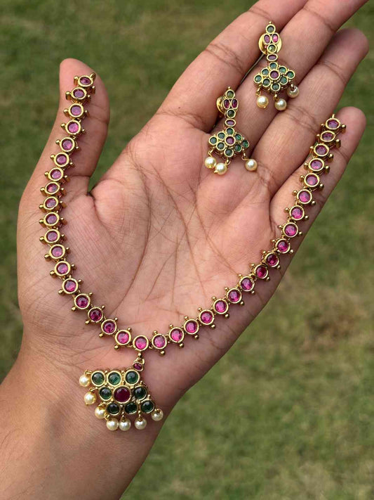 N0297 Premium Traditional Kemp Necklace