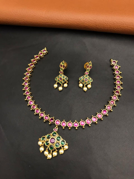 N0297 Premium Traditional Kemp Necklace
