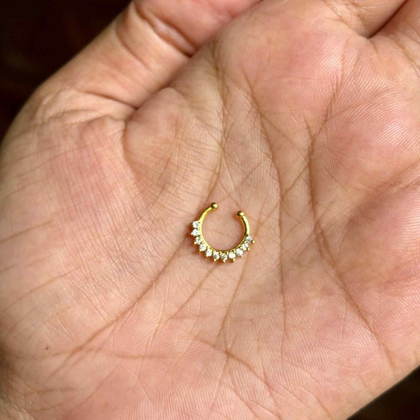 J0170 Stone Septum rings