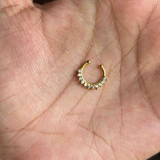J0170 Stone Septum rings