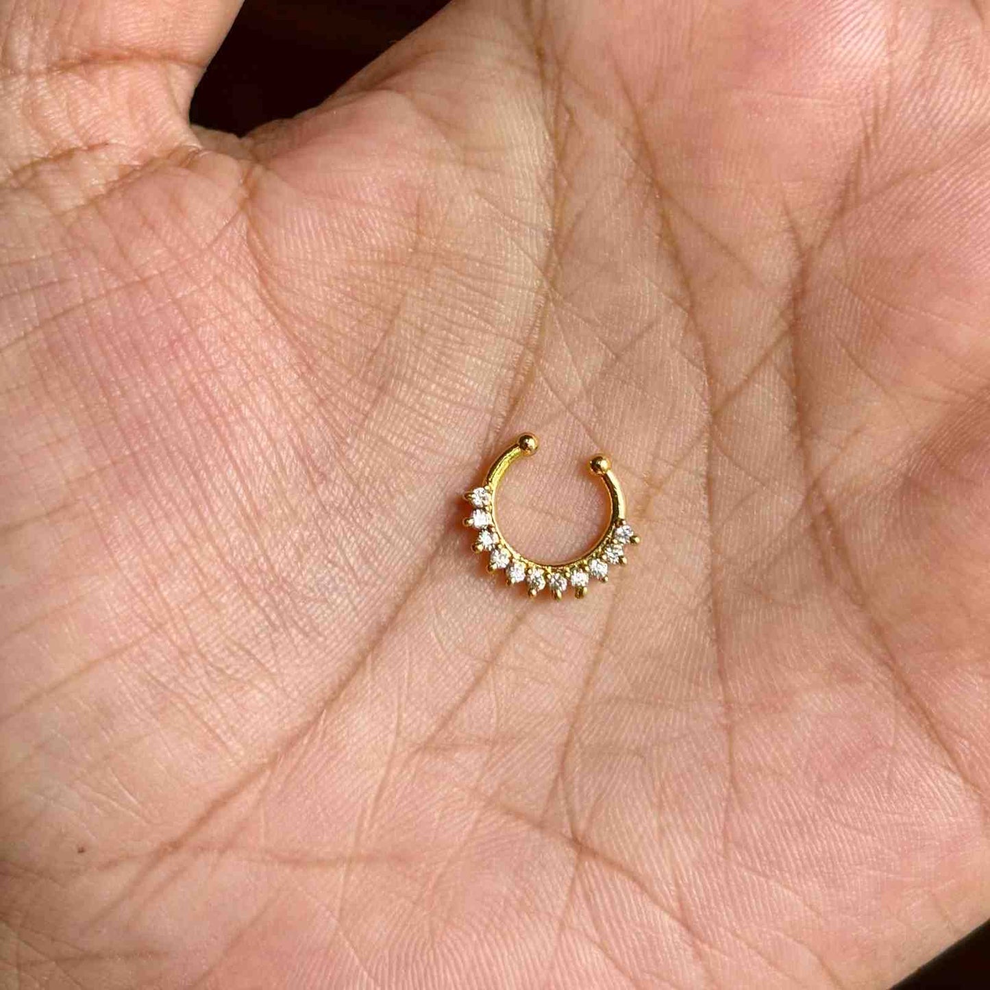 J0170 Stone Septum rings