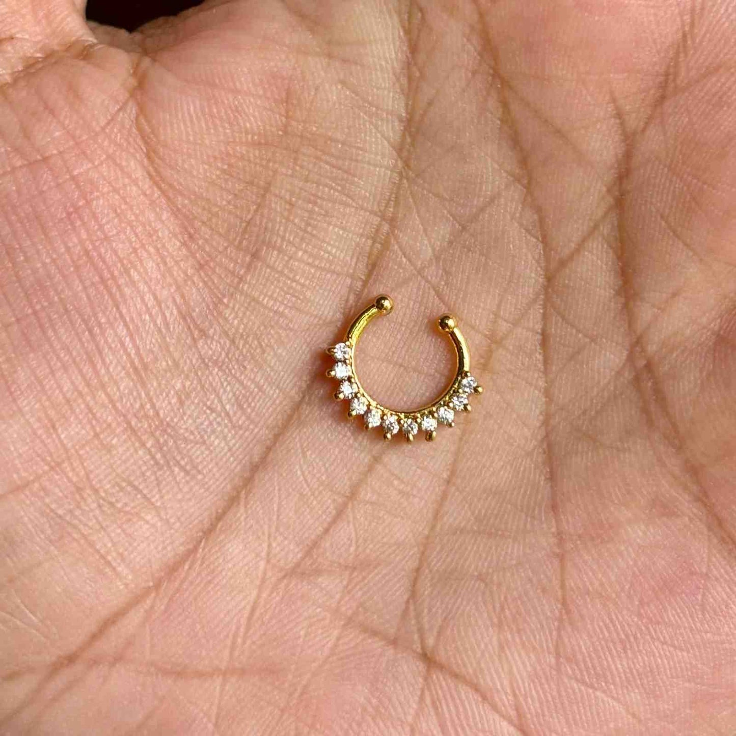 J0170 Stone Septum rings