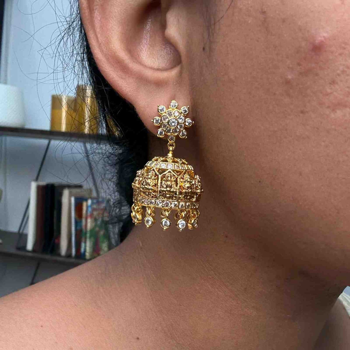 J0152 Traditional Laskhmi Jhumka