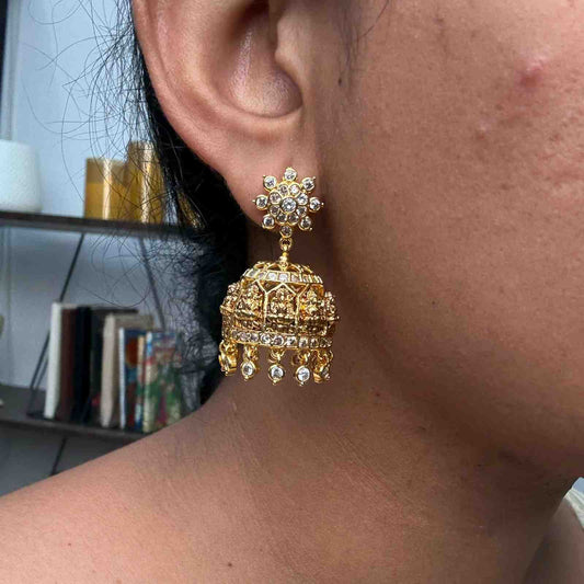 J0152 Traditional Laskhmi Jhumka