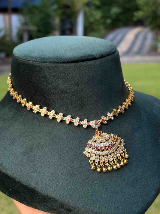 N0303 Traditional Attigai necklace