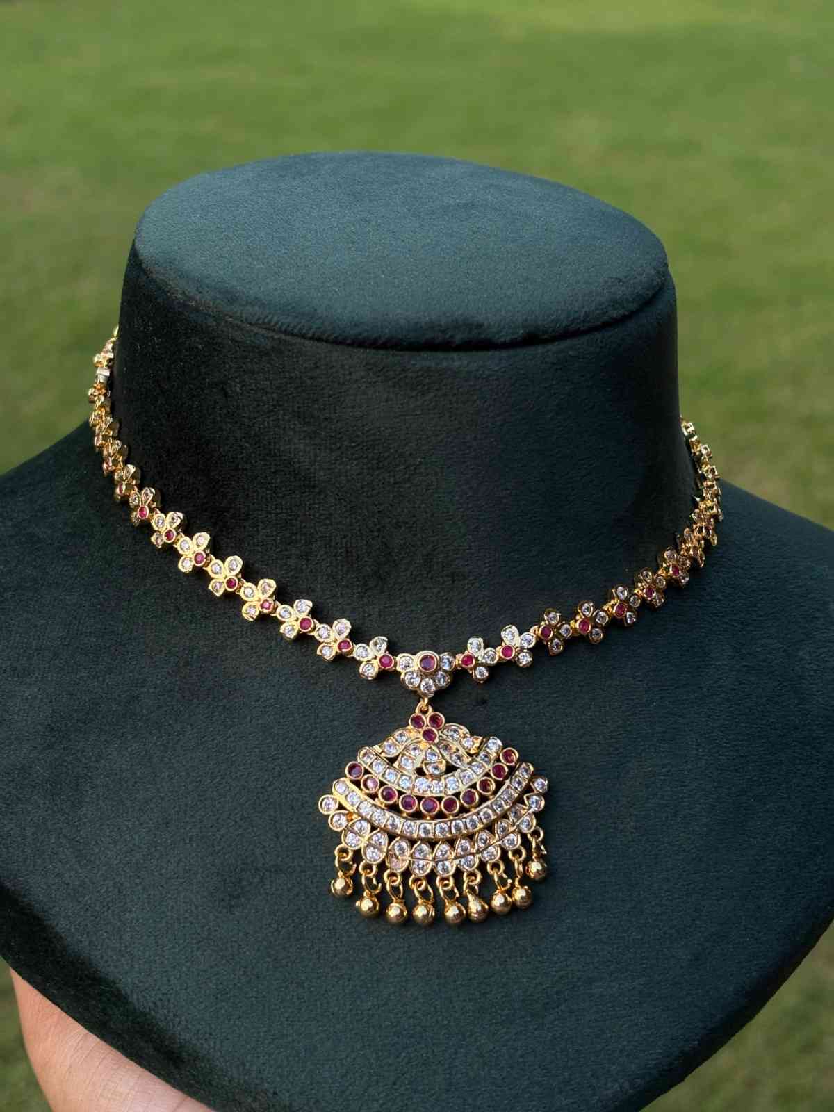 N0303 Traditional Attigai necklace