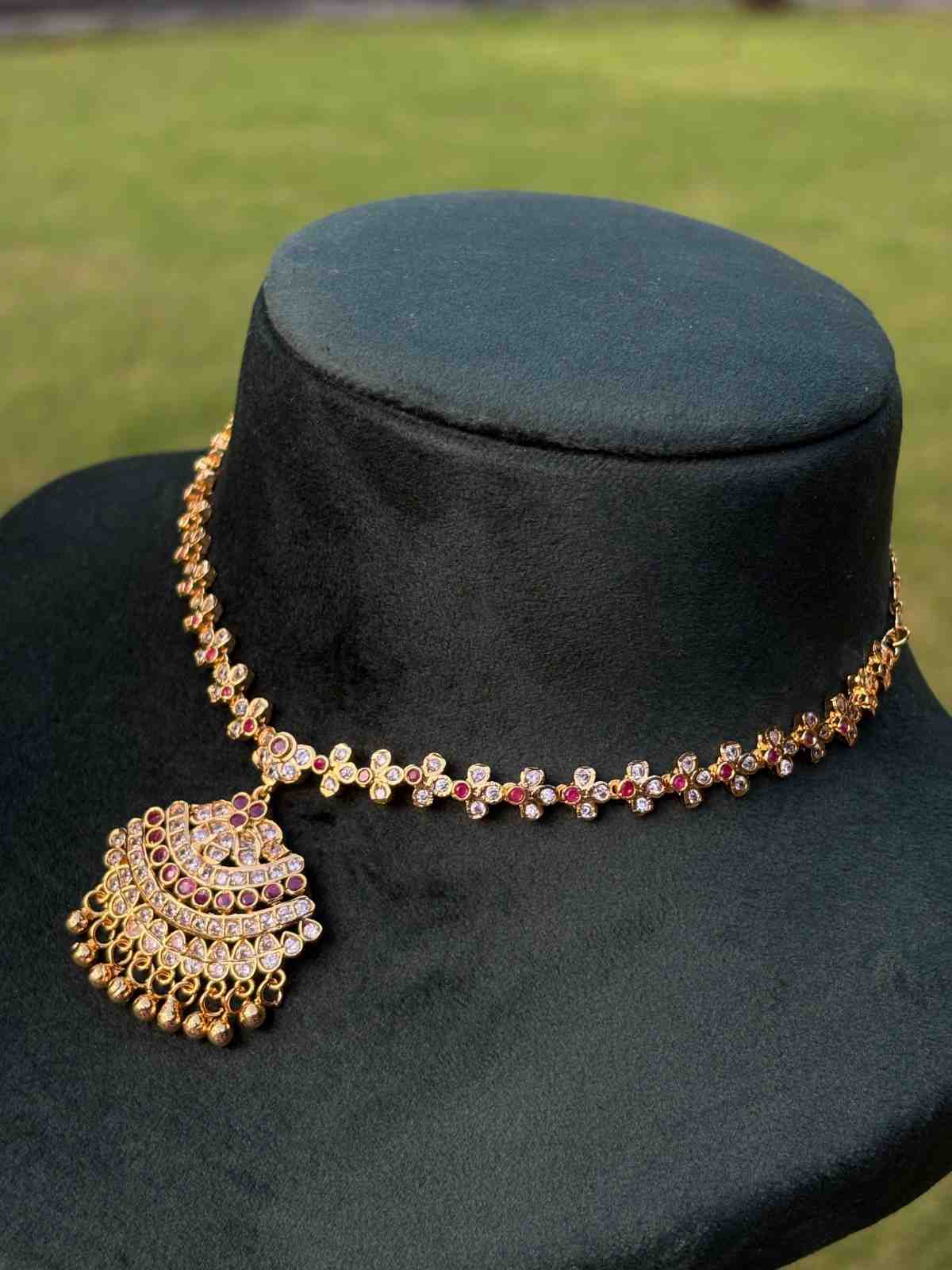 N0303 Traditional Attigai necklace