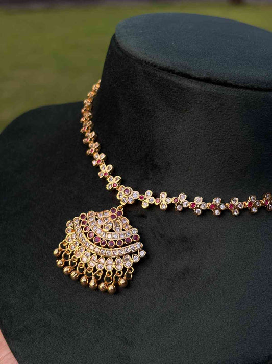 N0303 Traditional Attigai necklace
