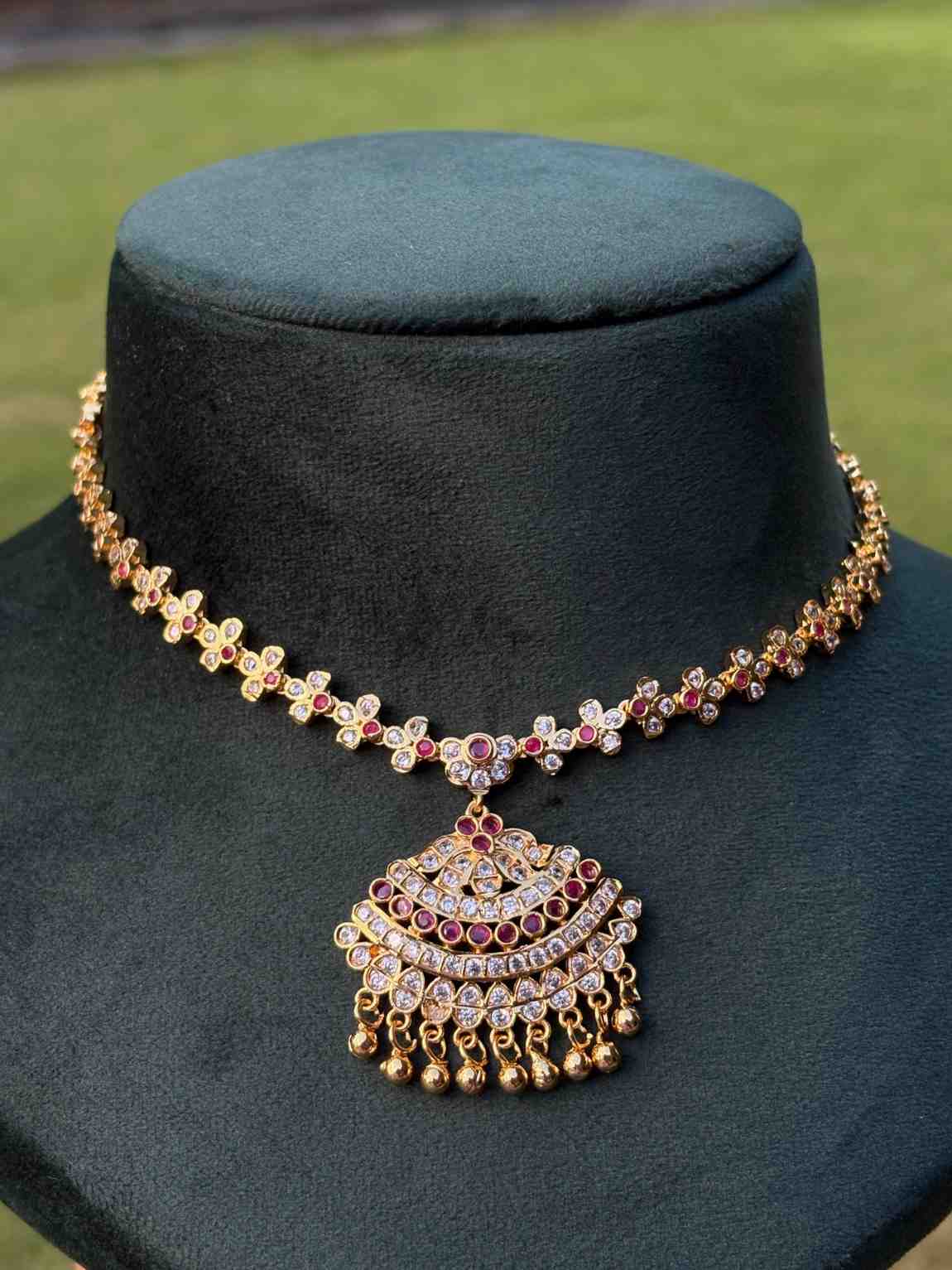 N0303 Traditional Attigai necklace