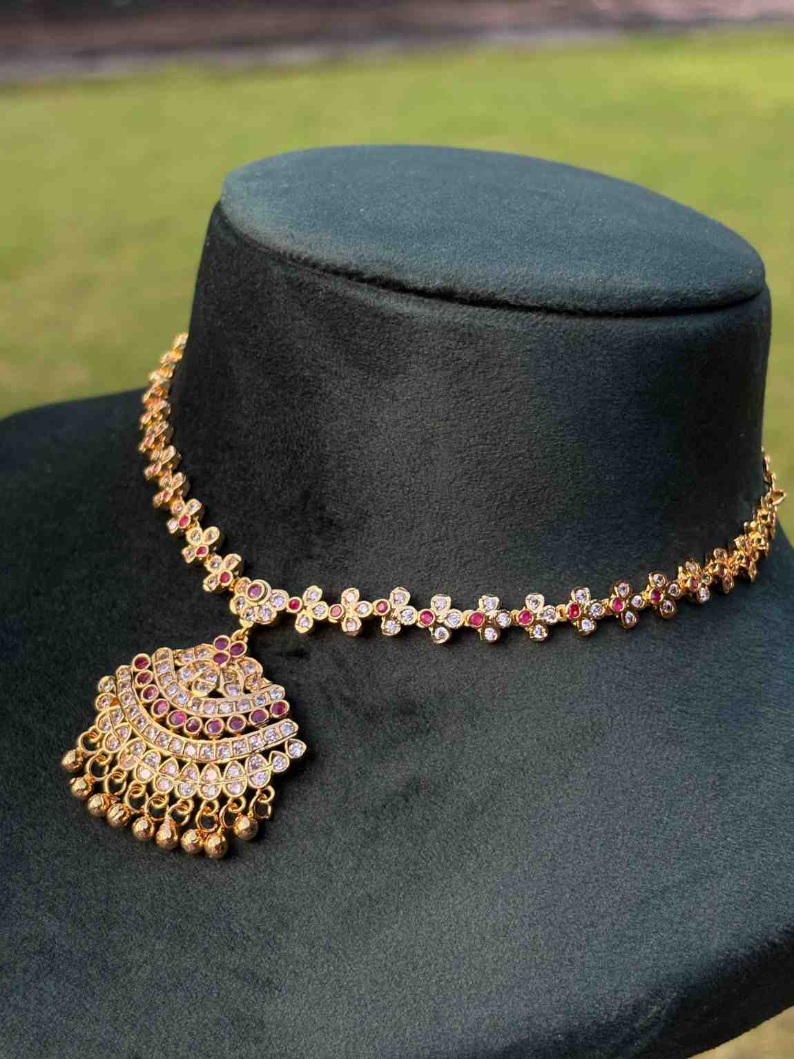 N0303 Traditional Attigai necklace