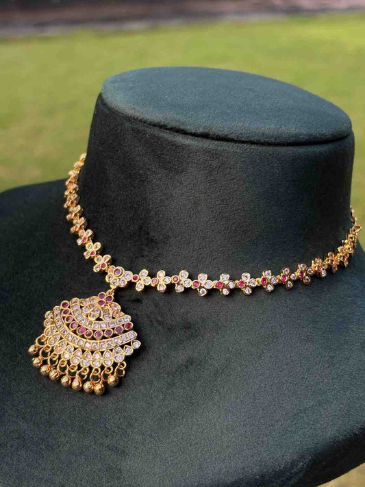 N0303 Traditional Attigai necklace